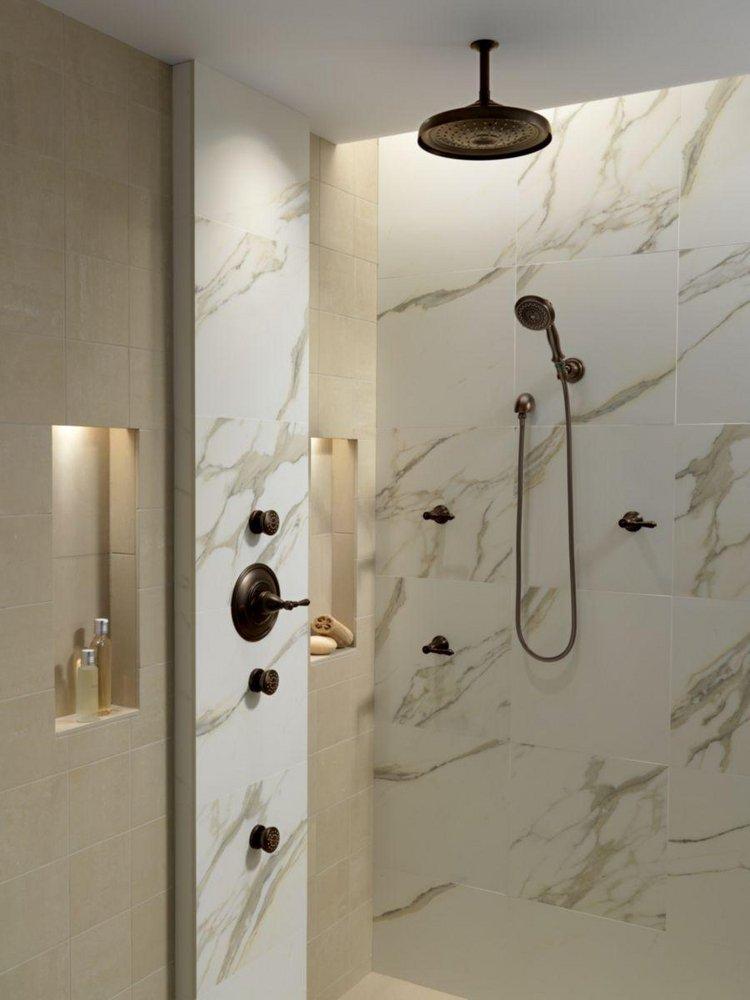 Brizo Polished Nickel Single Function Full Showerhead 
