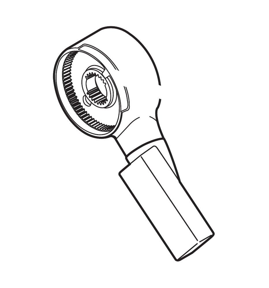 Delta Faucet Chrome Metal Handle Kit 