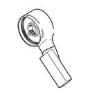 Delta Faucet Chrome Metal Handle Kit 
