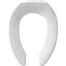 18-3/8 in. Elongated Toilet Seat in White