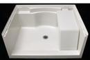 Sterling White 48-1/4 x 36 in. Rectangle Seated Shower Base 