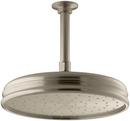 KOHLER Vibrant Brushed Bronze Single Function Rain Showerhead 
