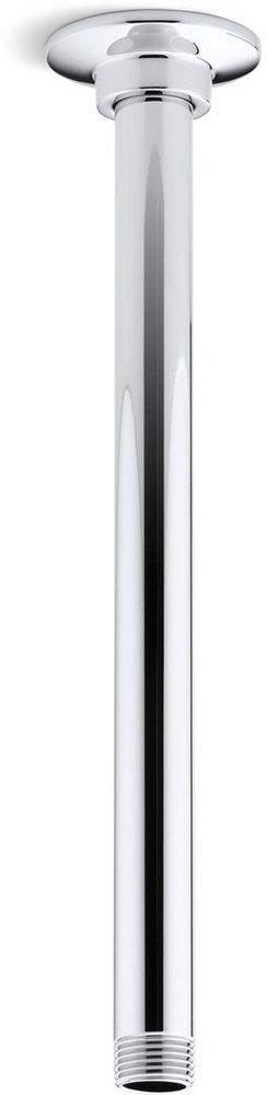 KOHLER Polished Chrome Brass Shower Arm and Flange 