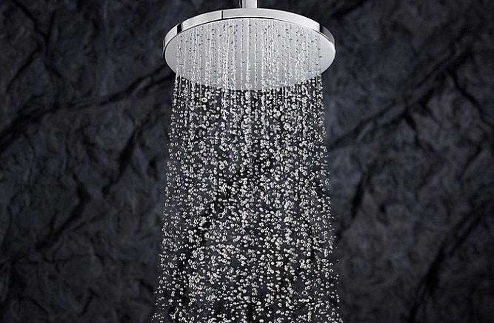 KOHLER Vibrant&reg; Brushed Nickel Single Function Rain Showerhead 