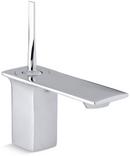 KOHLER Polished Chrome Single Handle Monoblock Bathroom Sink Faucet 