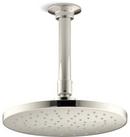 KOHLER Vibrant&reg; Polished Nickel Single Function Rain Showerhead 