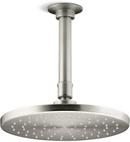KOHLER Vibrant&reg; Brushed Nickel Single Function Rain Showerhead 