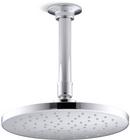 KOHLER Polished Chrome Single Function Rain Showerhead 