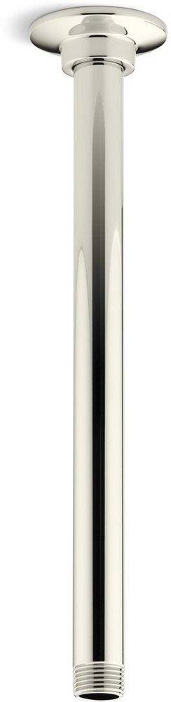 KOHLER Vibrant&reg; Polished Nickel Brass Shower Arm and Flange 