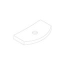 KOHLER White 0.3 oz.Toilet Tank Cover 