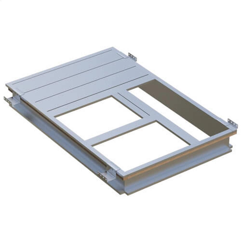 International Comfort Products 14 in. Curb Box Galvanized Steel 14 ga 