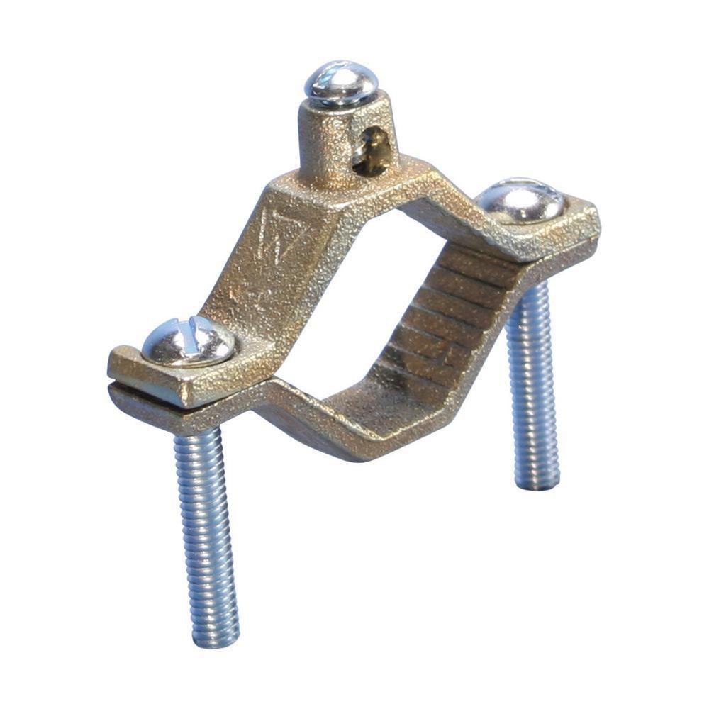 nVent ERICO 1-1/4 - 2 Bronze DIR BURY Grounded Clamp 