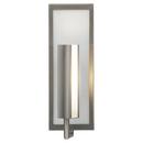 60W 1-Light Wall Bracket in Brushed Stainless Steel