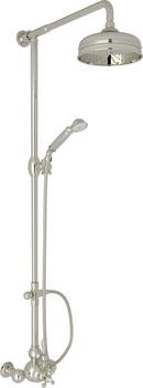 ROHL&reg; Polished Nickel 2 gpm Shower Faucet with Double Lever Handle 