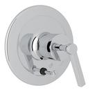 Pressure Balancing Trim Diverter with Single Lever Handle in Polished Chrome