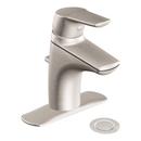 Moen Brushed Nickel Single Handle Centerset Bathroom Sink Faucet 