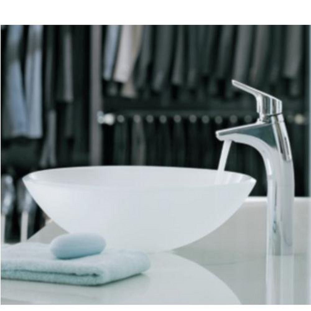 Moen Brushed Nickel Single Handle Centerset Bathroom Sink Faucet 