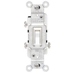 15 Amp 120 V 3-Way Switch in White