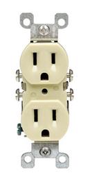 15A 125V Duplex Receptacle in Ivory