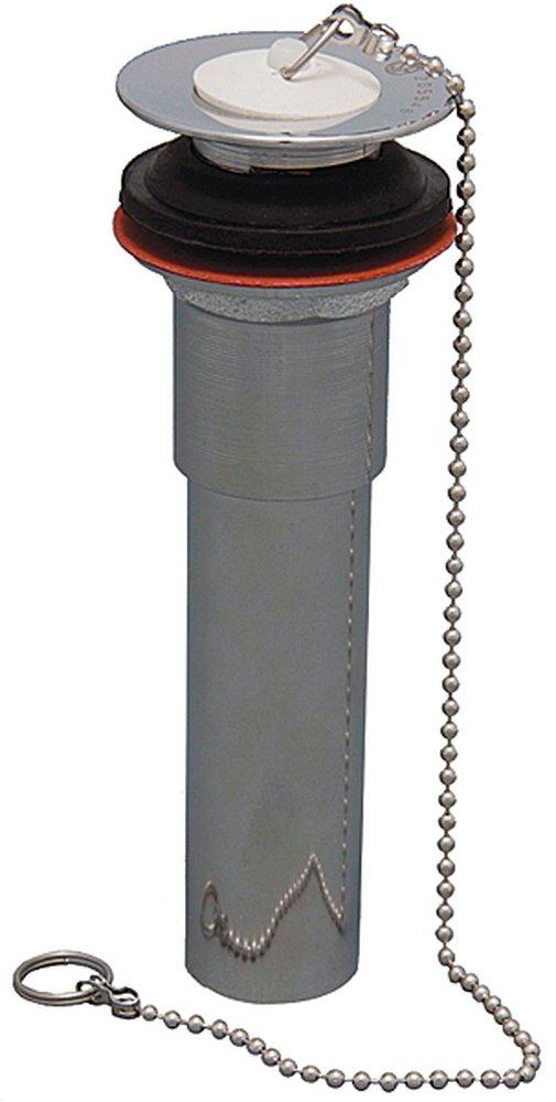 PROFLO&reg; Polished Chrome 1-1/4 in. Brass Pull Out Plug 