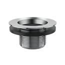 PROFLO® Polished Chrome Waste and Overflow Replacement Brass Drain Body and Gasket 