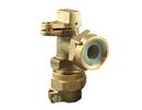3/4 in. CTS x Meter Swivel Brass Angle Curb Stop