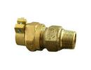1 in. CTS x MIP Cast Brass Alloy Straight Coupling