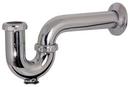1-1/4 x 1-1/2 in. Zinc P-Trap with Semi-cast Design and Cleanout in Polished Chrome