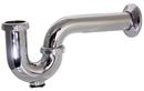 1-1/2 in. Zinc P-Trap with Semi-cast Design and Cleanout in Polished Chrome