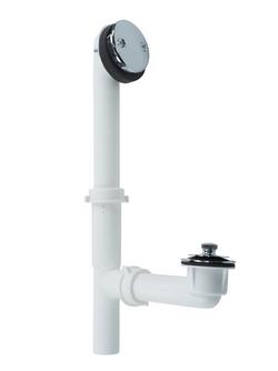 Brass Lift & Turn Drain in Chrome