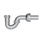 PROFLO&reg; Chrome 1-1/4 in. P-Trap in Polished Chrome 