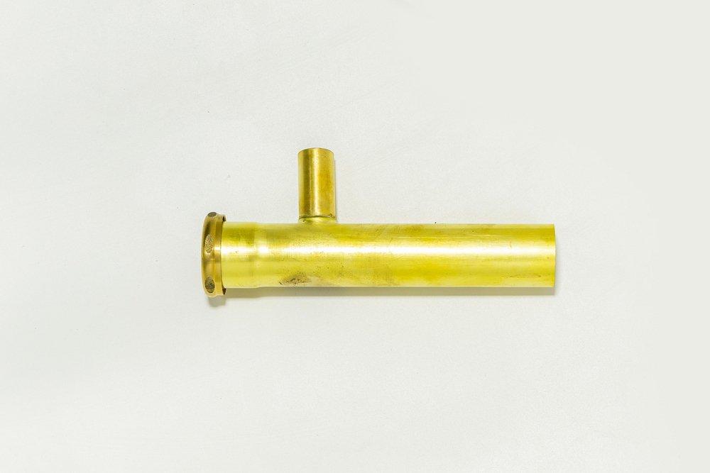 PROFLO&reg; Unfinished 20 ga Slip-Joint Branch Tailpiece in Unfinished 