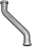 PROFLO&reg; Polished Chrome 10-1/4 in. 22 ga Slip-Joint Extension Tube in Polished Chrome 