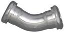 PROFLO&reg; Chrome Plated Slip 45 Degree Brass Elbow 