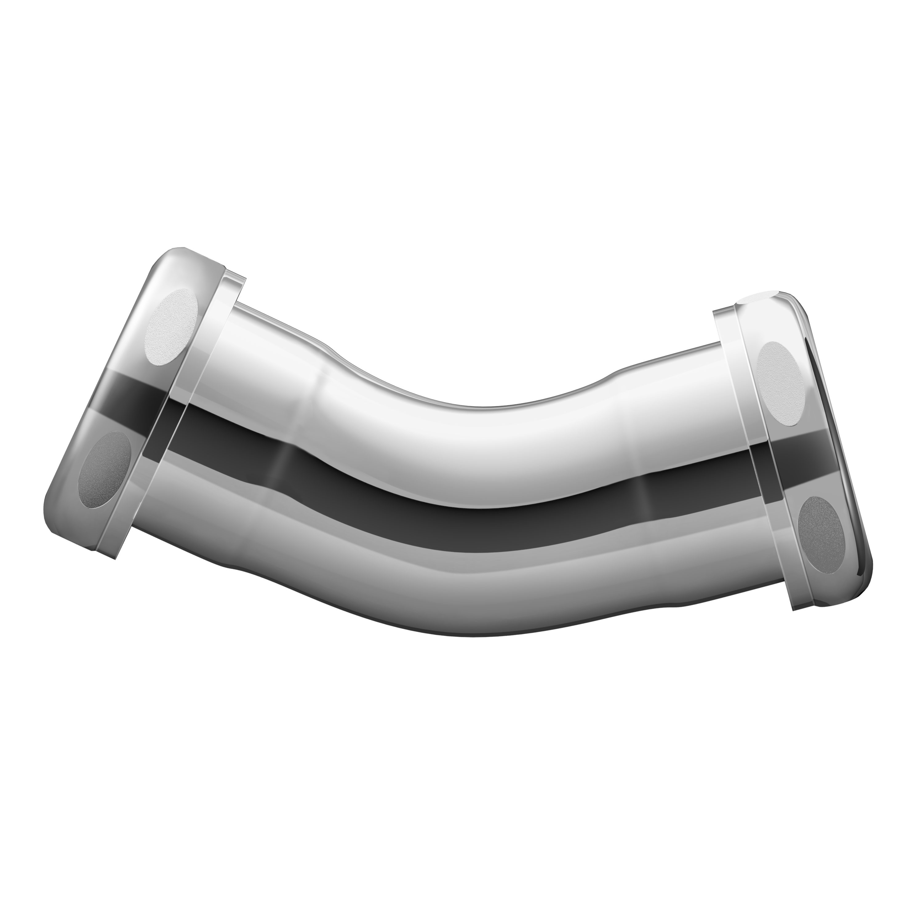 PROFLO&reg; Chrome Plated Slip 45 Degree Brass Elbow 