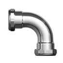 PROFLO&reg; Chrome Plated Slip 90 Degree Brass Elbow 