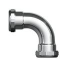 PROFLO&reg; Chrome Plated Slip 90 Degree Brass Elbow 