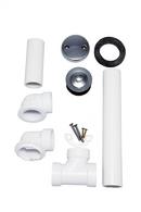 PROFLO® Chrome Brass Lift & Turn Drain 