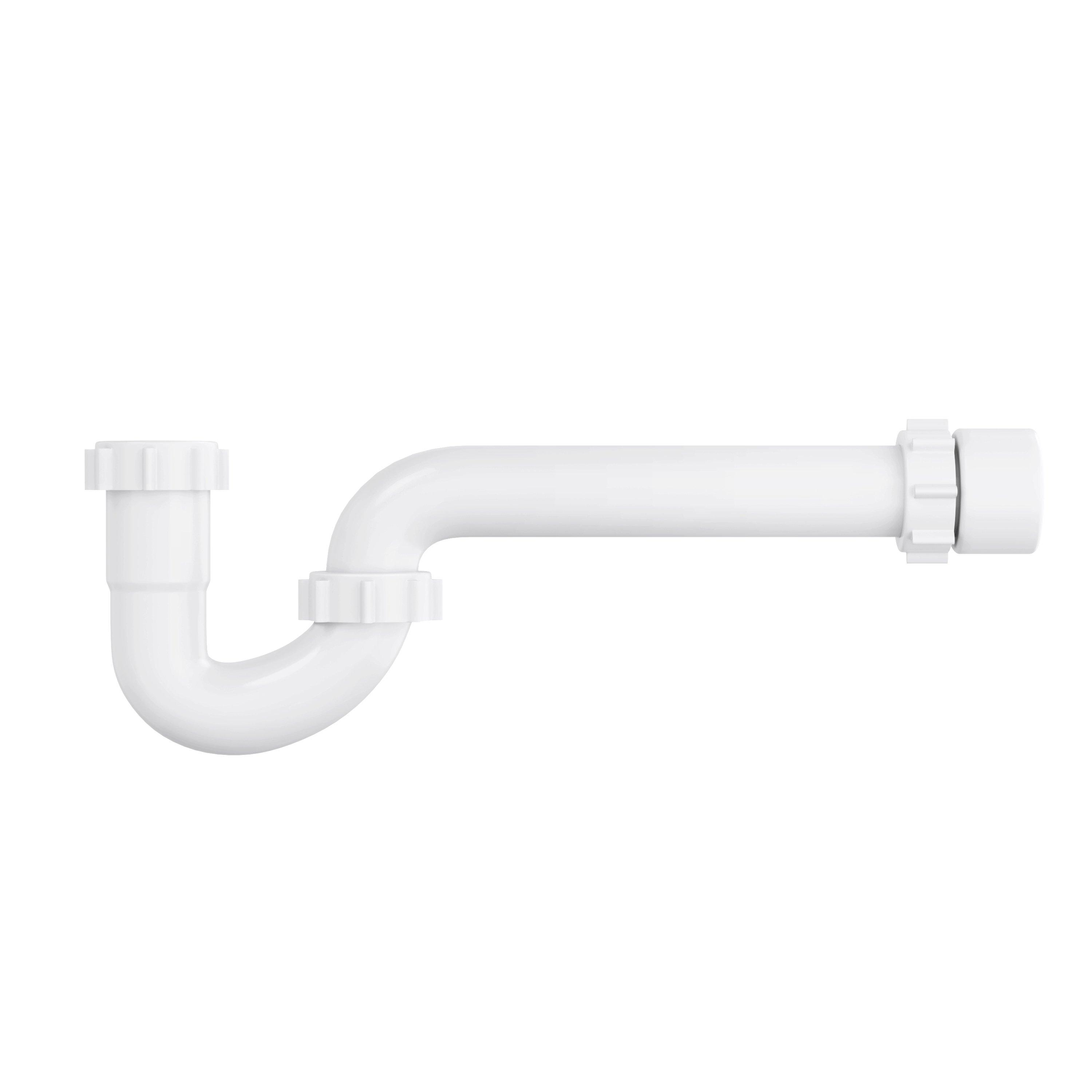 PROFLO&reg; White 1-1/2 in. P-Trap in White 