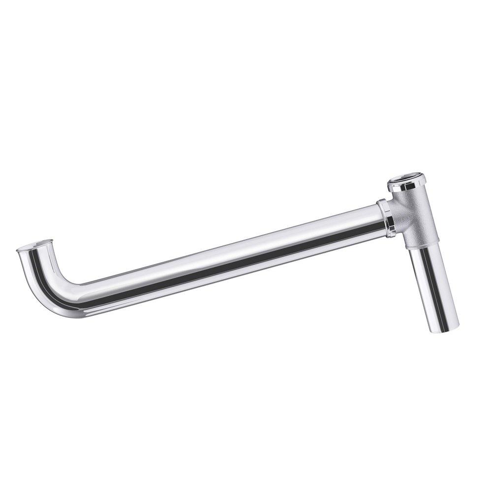 PROFLO&reg; Polished Chrome 20 ga Slip-Joint End Outlet Waste in Polished Chrome 