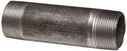 1/2 in. Black Carbon Steel Nipple (Pack of 66)