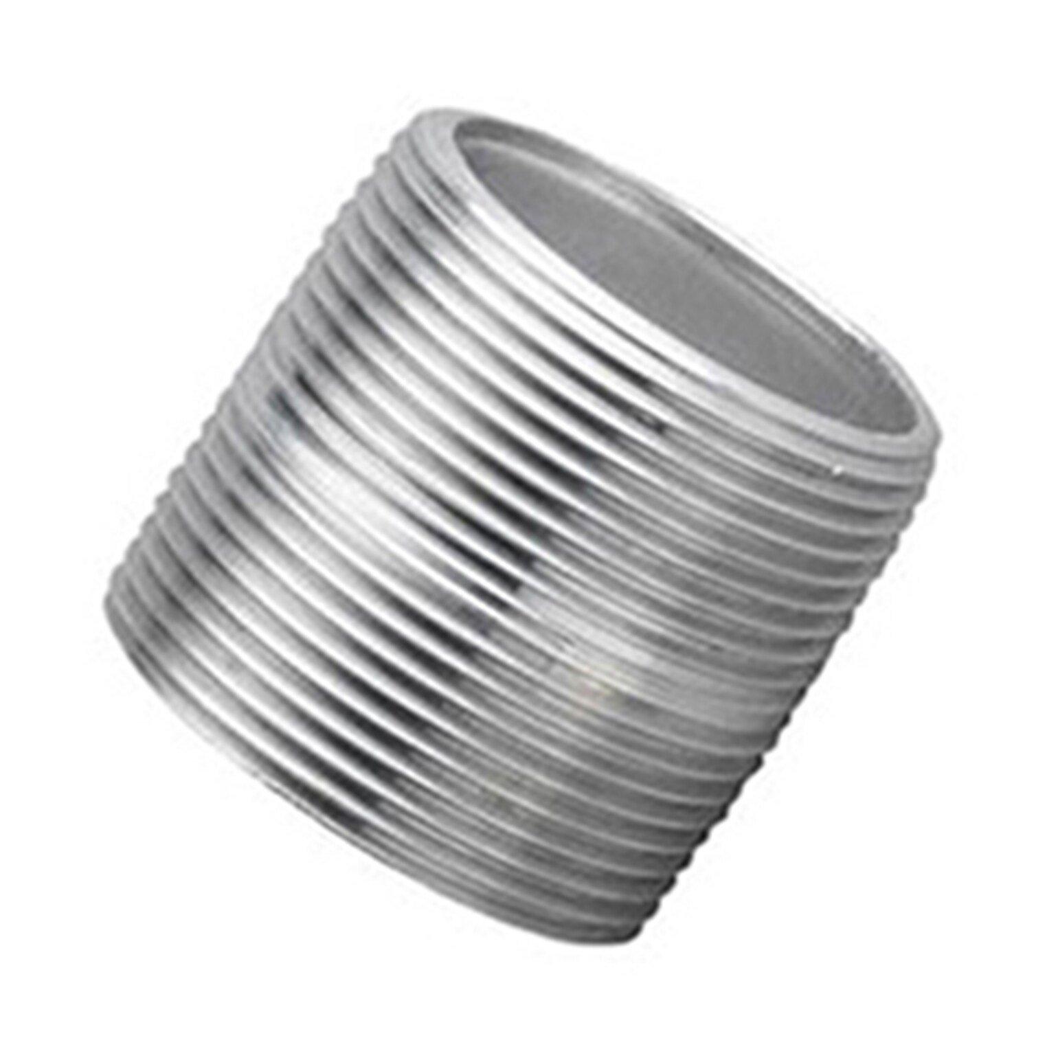 Close MPT 40 Global Galvanized Welded Steel Nipple 