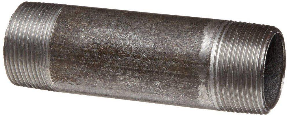 1/2 in. Weld Schedule 80 Extra Heavy Global Black Carbon Steel Nipple 