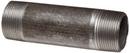 1/2 in. Weld Schedule 80 Extra Heavy Global Black Carbon Steel Nipple 