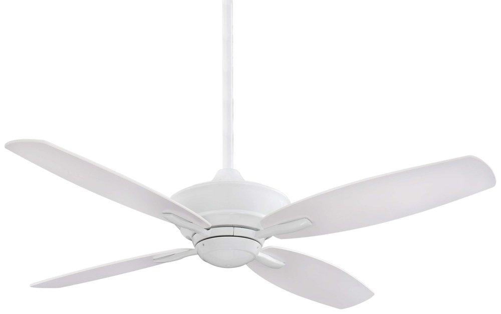 Minka Aire White 4-Blade Ceiling Fan 