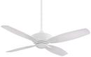 Minka Aire White 4-Blade Ceiling Fan 