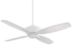 52 in. 4-Blade Indoor Ceiling Fan in White