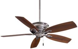 54 in. 5-Blade Indoor Ceiling Fan in Pewter
