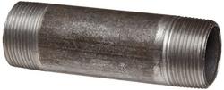 1-1/2 x 4 in. Weld Schedule 80 Extra Heavy Global Black Carbon Steel Nipple