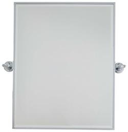 30 x 24 in. Rectangle Pivoting Mirror in Polished Chrome